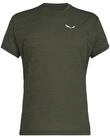 Salewa Funktionsshirt PUEZ MELANGE DRY M S/S TEE FADED GREEN MELANGE