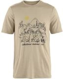 Fj&auml;llr&auml;ven Kurzarmshirt Hoja Lugnt Wool T-shirt M Komfortables,...
