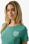 SUPER.NATURAL Print-Shirt f&uuml;r Damen, Merino LITTLE HEARTWOOD TEE Herz Motiv,...