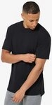 SUPER.NATURAL T-Shirt f&uuml;r Herren, nachhaltig, Merino casual, gerippter Kragen