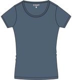 CMP Kurzarmshirt Woman CO T-shirt Leichtes, atmungsaktives T-Shirt mit