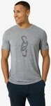 SUPER.NATURAL T-Shirt f&uuml;r Herren, Merino CARABINERI Kletter Motiv, atmungsaktiv