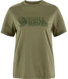 Fj&auml;llr&auml;ven Kurzarmshirt Lush Logo T-shirt W Bequemes Damen-T-Shirt aus...