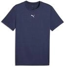 PUMA Trainingsshirt TAD ESSENTIALS Meliertes T-Shirt mit Cat Logo Herren