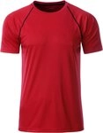 Daiber Funktionsshirt James & Nicholson JN 496 Herren Funktions-Shirt schnell