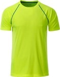 Daiber Funktionsshirt James & Nicholson JN 496 Herren Funktions-Shirt schnell