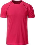 Daiber Funktionsshirt James & Nicholson JN 496 Herren Funktions-Shirt schnell