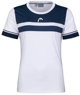 Head Tennisshirt Performance weiss/dunkelblau Damen