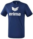 Erima T-Shirt Promo (100% Polyester) dunkelblau/weiss Herren