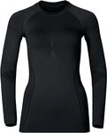 Odlo Unterhemd Shirt l/s crew neck EVOLUTION BLACK - ODLO GRAPHITE GR