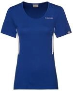 Head Tennisshirt Club Technical royalblau Damen