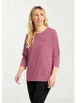 Funktionsshirt JACK WOLFSKIN "CROSSTRAIL 3/4 T W", Damen, Gr. XS, rosa (raisin),