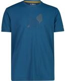 CMP Kurzarmshirt MAN T-shirt Komfortables Funktionsshirt mit Adventure-Print,...