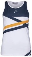 Head Tanktop Tennis-Tank Top Performance weiss/dunkelblau/orange Damen