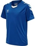 hummel T-Shirt hmlCORE XK Poly Jersey (robuster Doppelstrick) Kurzarm dunkelblau