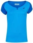 Babolat Tennisshirt Play Club Cap Sleeve hellblau M&auml;dchen