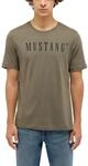 T-Shirt MUSTANG "Austin", Herren, Gr. XXL, gr&uuml;n (sea turtle), Jersey,...