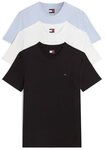 Tommy Jeans T-Shirt TJM EXTRA SLIM 3 PACK (Packung, 3-tlg) Mit Rundhalsausschnitt