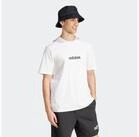adidas Sportswear T-Shirt M LIN SJ T &uuml;berschnittene Schultern, Kurzarmdesign,...