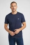 T-Shirt LEE "KA PATCH LOGO", Herren, Gr. 4XL, navy, Jersey, Obermaterial: 100%