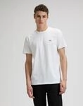 T-Shirt LEE "KA PATCH LOGO", Herren, Gr. S, wei&szlig;, Jersey, Obermaterial: 100%