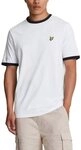 Lyle & Scott T-Shirt T-Shirt Lyle&Scott Ringer kontrastfarbene B&uuml;ndchen
