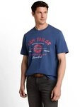TOM TAILOR T-Shirt Regular mit gro&szlig;em Logofrontprint