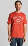 TOM TAILOR T-Shirt T-Shirt (im Einserpack) T-Shirt mit Logo-Print