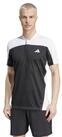 adidas Performance Poloshirt Henley Pro FreeLift Heat.Rdy schwarz/weiss Herren