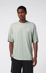 T-Shirt CHAMPION, Herren, Gr. S (46), gr&uuml;n (cvs), Obermaterial: 100% Baumwolle,