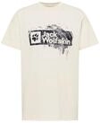 Jack Wolfskin T-Shirt Brand T M mit Logo-Print auf der Vorderseite