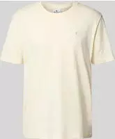 T-Shirt CHAMPION "ICONS TONAL T-Shirt", Herren, Gr. S (44/46), beige (natl),