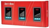 Ruko Bohrer- und Bitset RUKO 3in1-Box HSS - Bohren, schneiden, senken -...