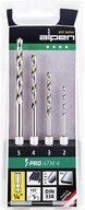 Alpen Metallbohrer Alpen 0000110804100 ATM HSS Metall-Spiralbohrer-Set 4teilig...
