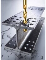 kwb Metallbohrer kwb 238680 HSS Metall-Spiralbohrer 8 mm Gesamtl&auml;nge 117 mm M2...