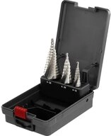 TOOLCRAFT Metallbohrer TOOLCRAFT TO-9913149 HSS Stufenbohrer 1 Set, Spiralnute