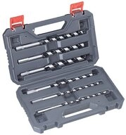 kwb Holzbohrer 0 Schlangen-Bohrer Satz, 8-teiliges Holz-Bohrer Set 8, 10 42290