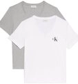 Calvin Klein T-Shirt (Packung, 2-tlg., 2er-Pack), Logoschriftzug