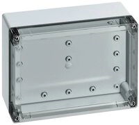 SPELSBERG Montagedose TG Kunststoff-Geh&auml;use IP67 10100901, (Deckel Transparent)