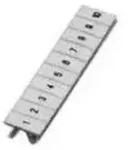 Phoenix Contact Kabelbinder Phoenix Contact Zackband ZB 5,qr:21-30 10 Stk bunt