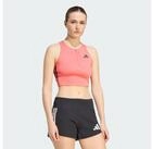 adidas Performance Trainingstop ADIZERO RUNNING CROP-TOP, GELTASCHE (1-tlg)