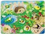 Ravensburger Puzzle Kinderpuzzle 10 Teile - Meine Gartenfreunde, 10 Puzzleteile