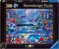 Ravensburger Puzzle Glow in the Dark, Im Zauber des Mondlichts, 500...