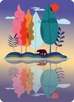 Ravensburger Puzzle 100 Teile Puzzle mit Aufsteller Irgendwo in der Ferne...