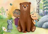 Ravensburger Puzzle 2 x 24 Teile Kinder Puzzle Mein Knopf, ein Universum...