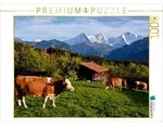 CALVENDO Puzzle CALVENDO Puzzle Schweizer K&uuml;he, 1000 Teile Lege-Gr&ouml;&szlig;e 64 &times;...