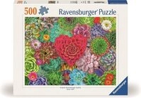 Ravensburger Puzzle Ravensburger Puzzle Sukulentn&iacute; r&aacute;j 500 d&iacute;lk&Aring;&macr;,...