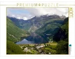 CALVENDO Puzzle CALVENDO Puzzle Geiranger Fjord, Norwegen, 1000 Teile...