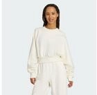 adidas Sportswear Sweatshirt SOFT LUX SWEATSHIRT, LOCKER GESCHNITTEN (1-tlg)