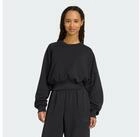 adidas Sportswear Sweatshirt SOFT LUX SWEATSHIRT, LOCKER GESCHNITTEN (1-tlg)